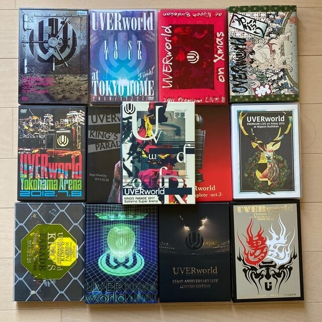 ＊訳アリ＊【総額約10万円】UVERworld CD DVDセット(おまけ付き)ポップス/ロック(邦楽)