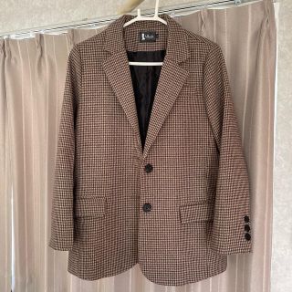 ディーホリック(dholic)のbrown jacket(テーラードジャケット)