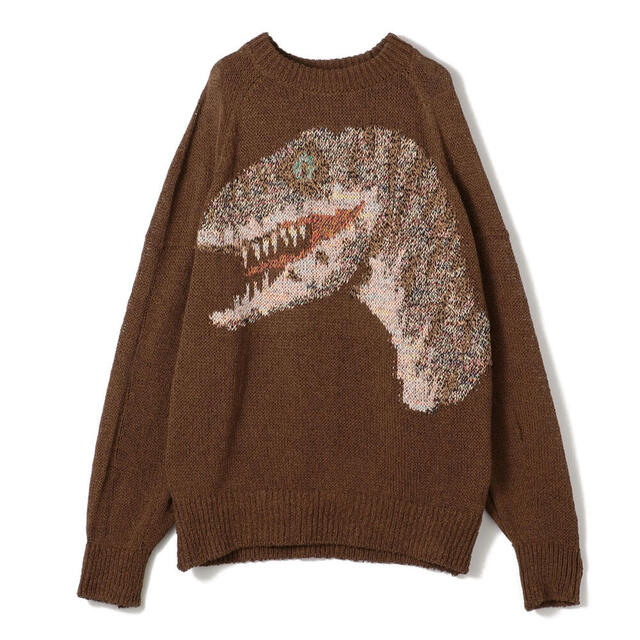 photocopieu dino Knit 恐竜 ニット