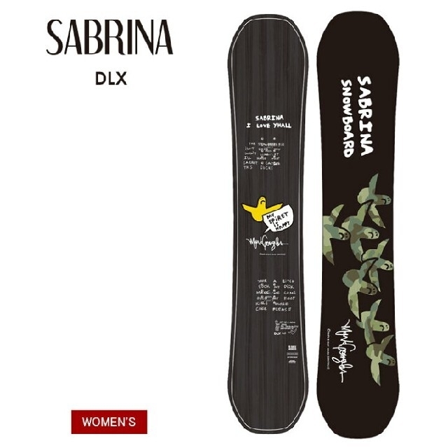 メーカー説明値下げ☆スノーボード (板) 21-22 SABRINA DLX (143cm)