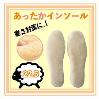 あったかインソール22.5センチ(ベージュ)(ブーツ)