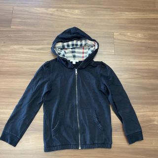 バーバリー(BURBERRY)のバーバリー　黒　パーカー(ジャケット/上着)