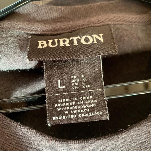 BURTON(バートン)のバートン　トレーナー　スエット メンズのトップス(スウェット)の商品写真