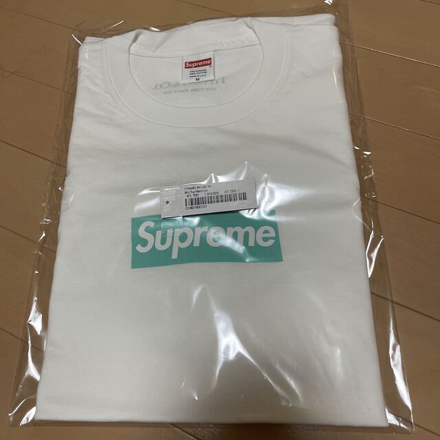 Supreme(シュプリーム)のsupreme tiffany box logo tee メンズのトップス(Tシャツ/カットソー(半袖/袖なし))の商品写真