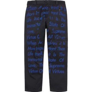 Supreme - Supreme JUNYA WATANABE Printed Work Pantの通販 by