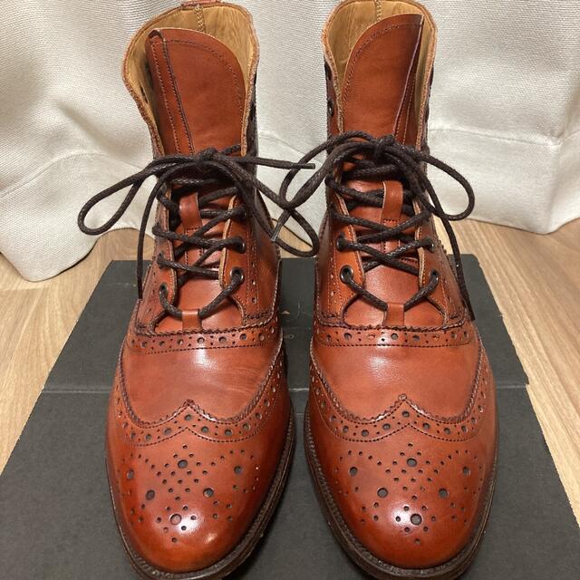 トリッカーズ　Tricker‘s カントリーブーツ　茶色　26.5