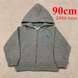 ザラキッズ(ZARA KIDS)のＳＫＨＵＡＢＡＮ　パーカー　厚地　スウェット　裏起毛　90cm（〜80cm）(ジャケット/上着)