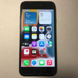 アイフォーン(iPhone)のiPhone7 ブラック 128GB モバイル通信不可(スマートフォン本体)