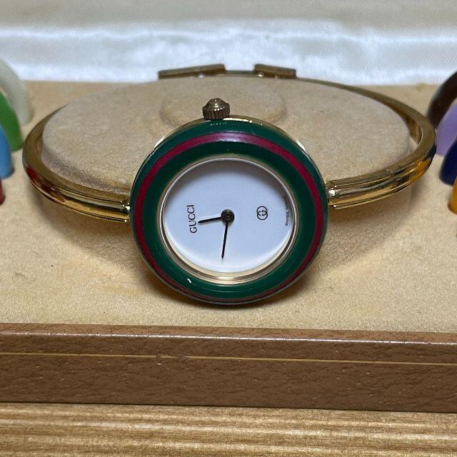 GUCCI - りんグッチ チェンジベゼルウォッチ ウォッチ 動作OK ヴィンテージ 時計