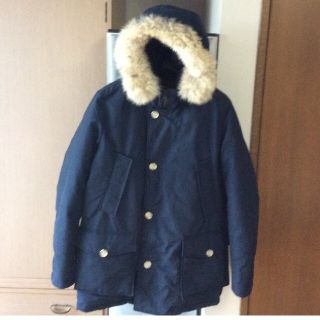 ウールリッチ(WOOLRICH)のWOOLRICH ARCTIC PARKA BEAMS別注 ネイビー サイズM(ダウンジャケット)