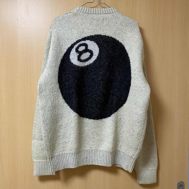 STUSSY 8BALL SWEATER (XLサイズ)