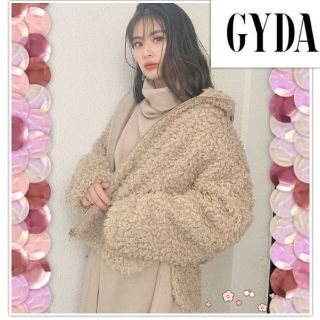 ジェイダ(GYDA)の【新品】GYDA ジェイダ プードル エコファー ブルゾン ベージュ(ブルゾン)