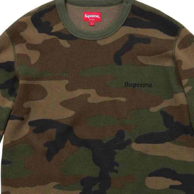 Supreme(シュプリーム)の最安値 新品 supreme Camo Waffle Thermal メンズのトップス(スウェット)の商品写真