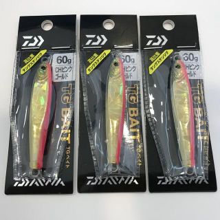 ダイワ(DAIWA)のダイワ TGベイト60g TGベイト ジギング ピンクゴールド ショアジギング (ルアー用品)