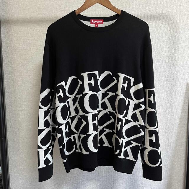 最安値　supreme fuck sweater 20fw Mサイズ