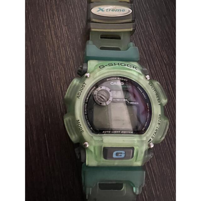 G-SHOCK(ジーショック)のCASIO G-SHOCK クリアグリーン　ジャンク メンズの時計(腕時計(デジタル))の商品写真