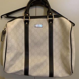 グッチ(Gucci)のああ様専用　GUCCI ボストンバッグ　白　日本限定商品(ボストンバッグ)