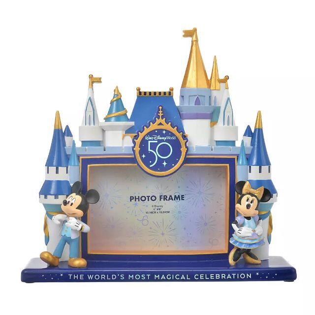 WDW50周年グッズ ディズニー ミッキー＆ミニー フォトフレーム