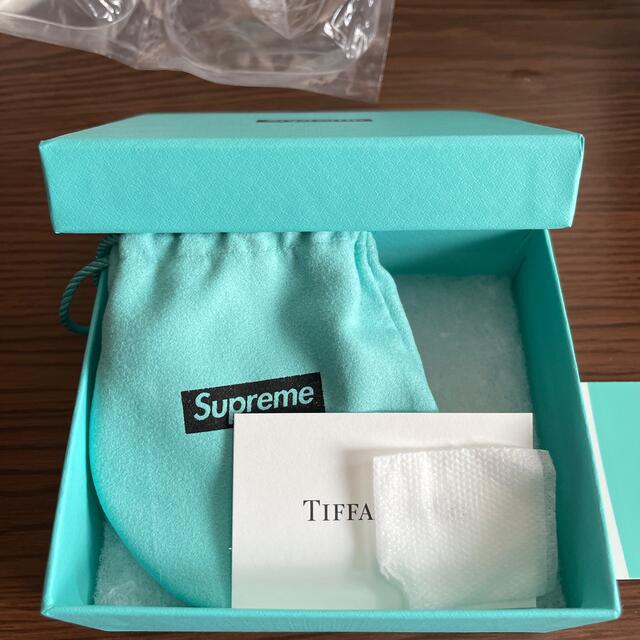 SupremeTiffany OvalTagKeyring ステッカーと箱のみ