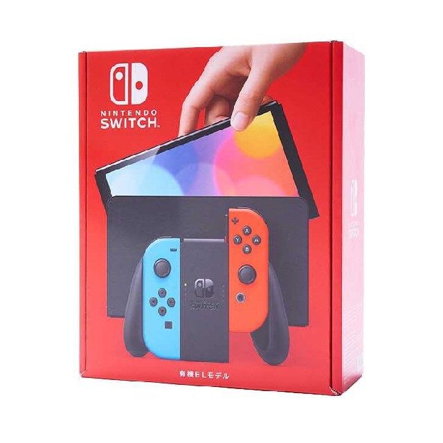 超歓迎された 新品 Nintendo Switch(有機ELモデル) ネオンブルー