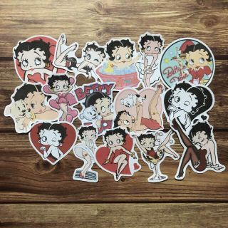 Betty Boop フレークシール(しおり/ステッカー)