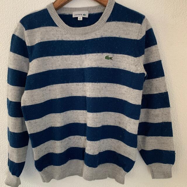 LACOSTE(ラコステ)のMuu 様　専用　　　ラコステ　キッズ　セーター　8 キッズ/ベビー/マタニティのキッズ服男の子用(90cm~)(ニット)の商品写真