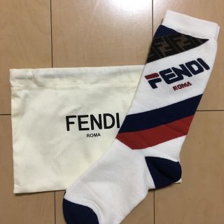 フェンディ(FENDI)の新品未使用 FENDI×FILA コラボ ソックス 靴下(ソックス)