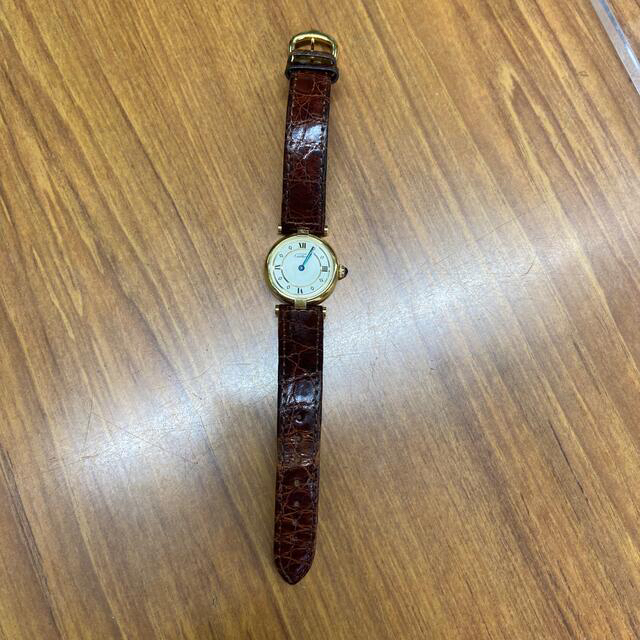 【超特価sale開催】 Cartier - カルティエ　マストヴァンドーム　ヴェルメイユ　中古美品 腕時計