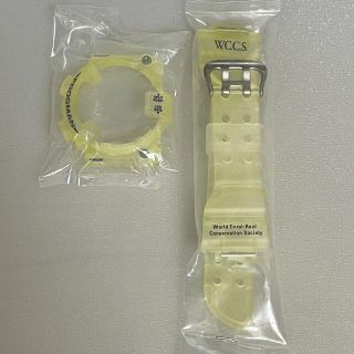 ジーショック(G-SHOCK)の希少ベゼル&ベルトWCCS FROGMAN  DW-8250WC-7BT(腕時計(デジタル))