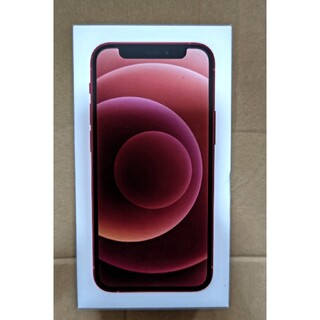 アイフォーン(iPhone)のiPhone 12mini 64GB　product red 新品未使用 レッド(スマートフォン本体)