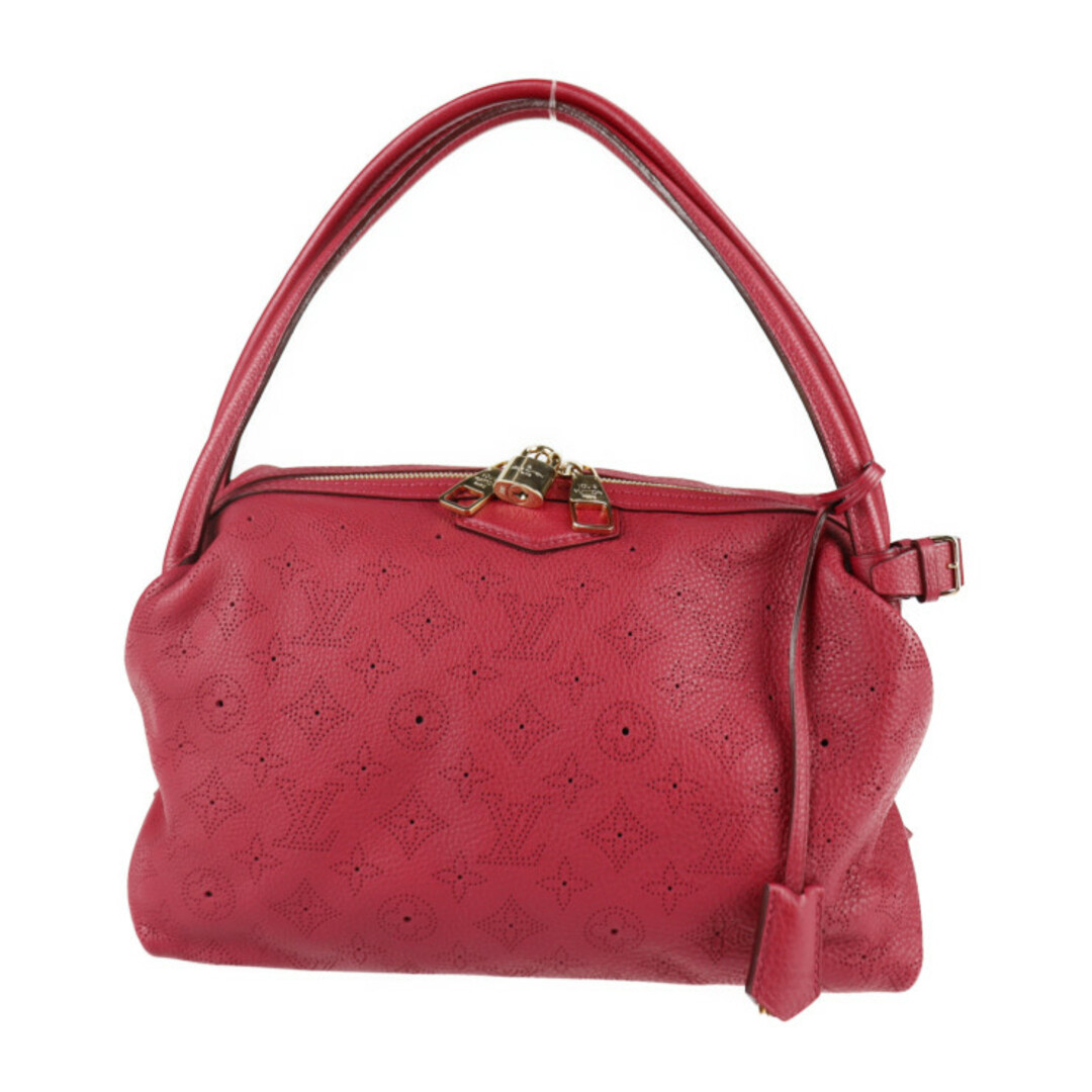 LOUIS VUITTON ルイ ヴィトン  ガラテアPM ハンドバッグ M93813 モノグラムマヒナ   グルナ レッド系   セミショルダーバッグ ミニボストンバッグ ビトン 【本物保証】