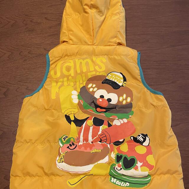 JAM(ジャム)のJAM  ダウンベスト　パーカー付き　キッズ キッズ/ベビー/マタニティのキッズ服男の子用(90cm~)(ジャケット/上着)の商品写真