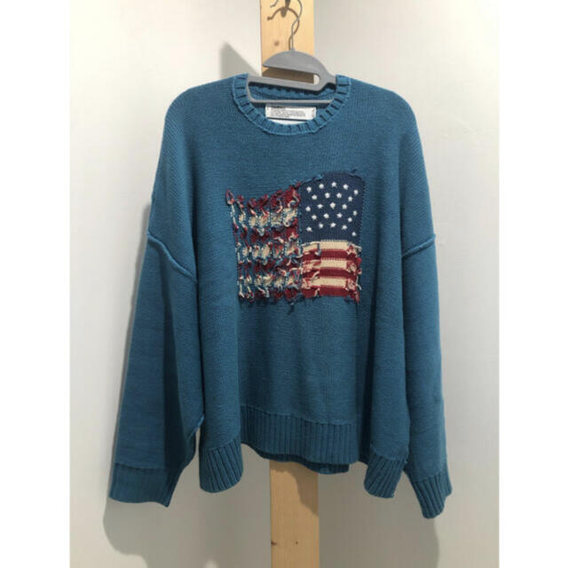 Dairiku 19aw アメリカ星条旗ニット 限定先行予約販売