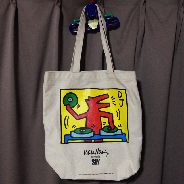 SLY(スライ)のSLY×Keith Haring バック レディースのバッグ(トートバッグ)の商品写真