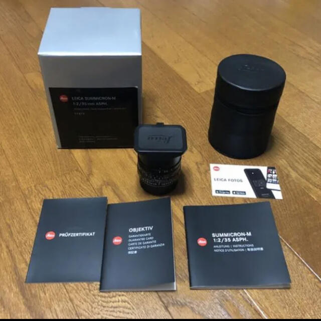 レンズ(単焦点) LEICA - Leica summicron 35mm F2 ASPH.