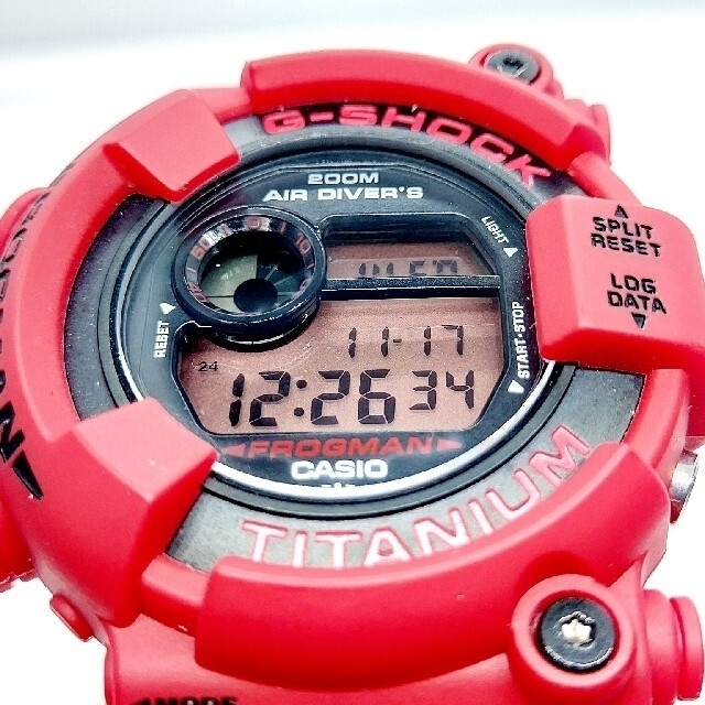 gshock 赤蛙 2000 限定フロッグマン | www.myglobaltax.com