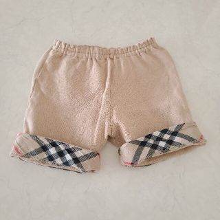 バーバリー(BURBERRY)のBURBERRY　ズボン　半ズボン　80センチ(パンツ)