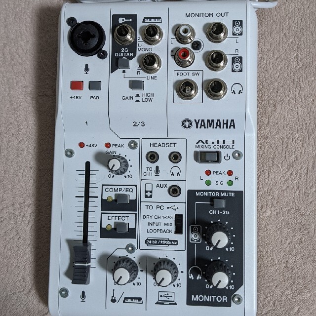 YAMAHA AG-03 オーディオインターフェイス