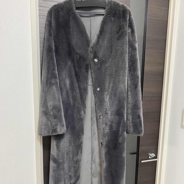 【AMERI VINTAGE】《別注》2WAY エコファーロングコート