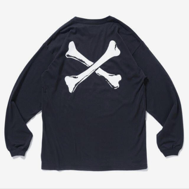 W)taps(ダブルタップス)のWTAPS CROSSBONES L/S BLACK S   メンズのトップス(Tシャツ/カットソー(七分/長袖))の商品写真