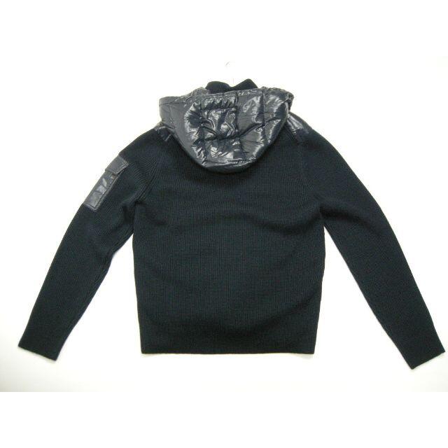 MONCLER - サイズL□モンクレール□MA-1型ニットダウン MONCLER - サイズL□モンクレール□MA-1型ニットダウン