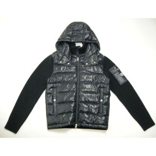 モンクレール(MONCLER)のサイズXXL■モンクレール■MA-1型ニットダウンジャケット■新品本物■メンズ(ダウンジャケット)