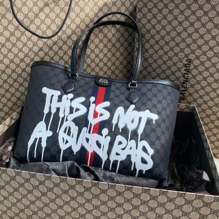 バレンシアガバッグ(BALENCIAGA BAG)の【最安値/最終値下げ】BALENCIAGA×GUCCI ★トートバッグ(トートバッグ)