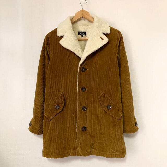 A.P.C(アーペーセー)のA.P.C.(FRA)ビンテージコーデュロイランチコート メンズのジャケット/アウター(カバーオール)の商品写真