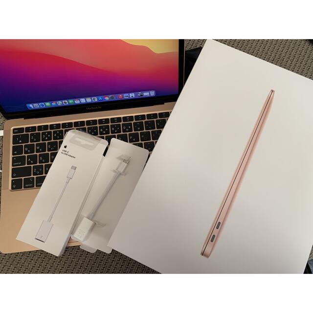 【美品】macbook air 2019 256gb ローズゴールド