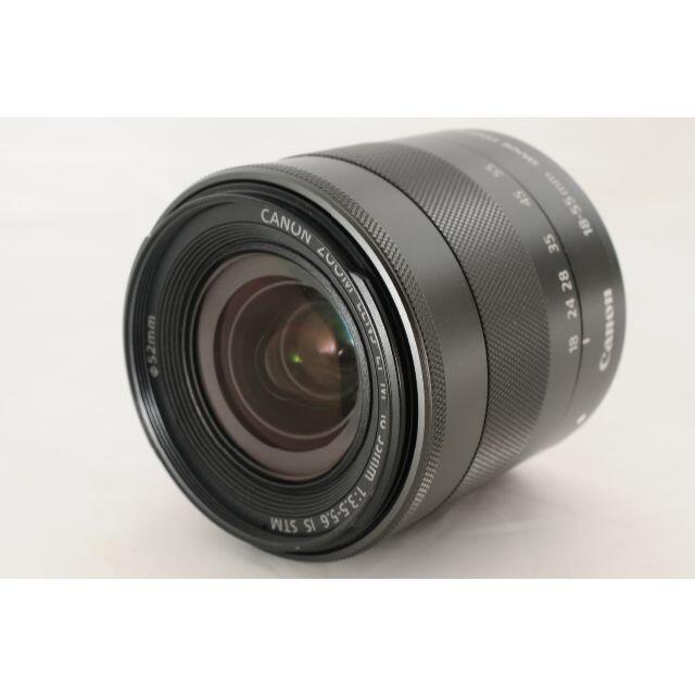 【フィルター付】Canon EF-M 18-55mm IS STM 手振補正あり