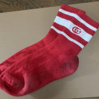 グッチ 靴下(メンズ)(レッド/赤色系)の通販 8点 | Gucciのメンズを
