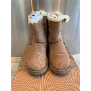 アグ(UGG)の【限定値下げ】UGG Bailey Button CHESTNUT 25㌢(ブーツ)