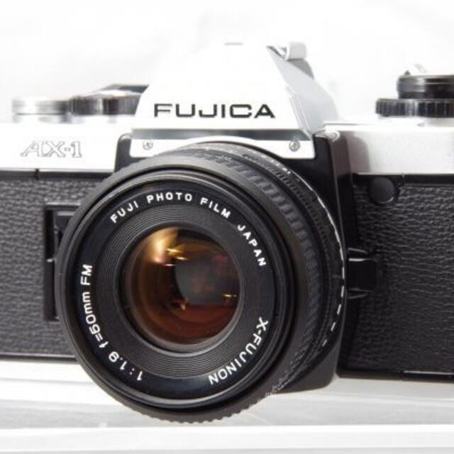 スマホ/家電/カメラ限定１台 フジカ AX 本体 + X フジノン 50mm F1.9 レンズセット