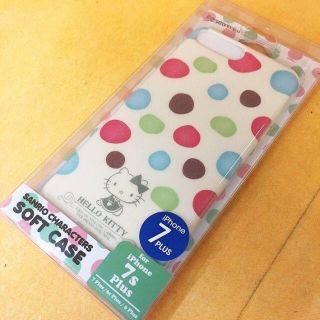 ハローキティ(ハローキティ)のキティ iPhone7Plus スマホケース SAN758(iPhoneケース)